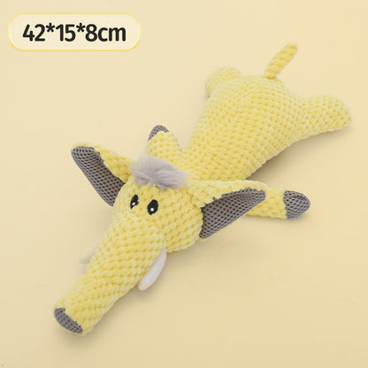 Dog sounding toys Interactive plush toys in stock wholesale Puppy teething toys pet supplies