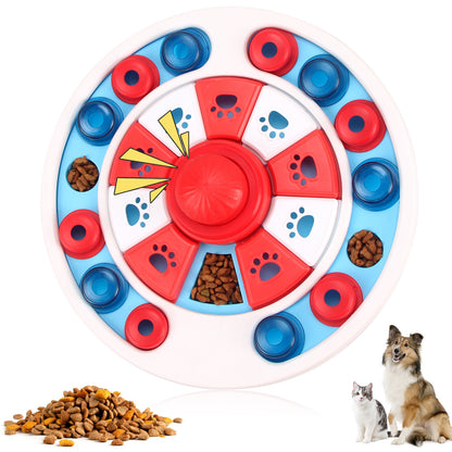 Amazon dog toys pet slow food bowl dog bowl training sound leaking food tray cat toys dog educational toys