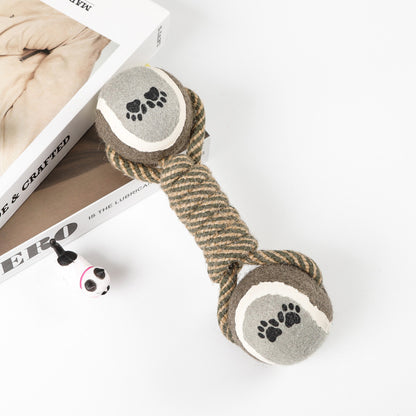 Amazon new pet toys dog cotton rope toys medium and large dog chew-resistant teething big dog toys wholesale