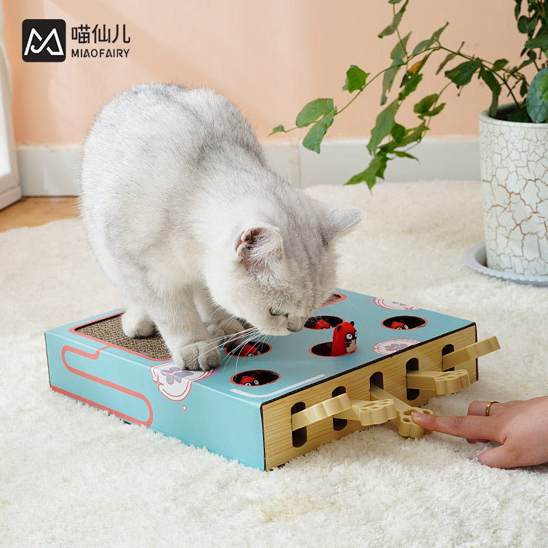 Wholesale cat toys, hamsters, corrugated cat scratching board, funny cat toys, multifunctional cat toys, pet supplies