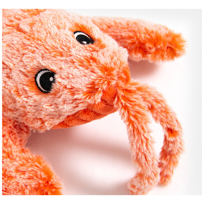 Pet Gravity Electric Jumping Shrimp Cat Self-Hi Toys Catnip Amusing Cats Relieving Boredom Teeth Grinding Simulation Pet Toys