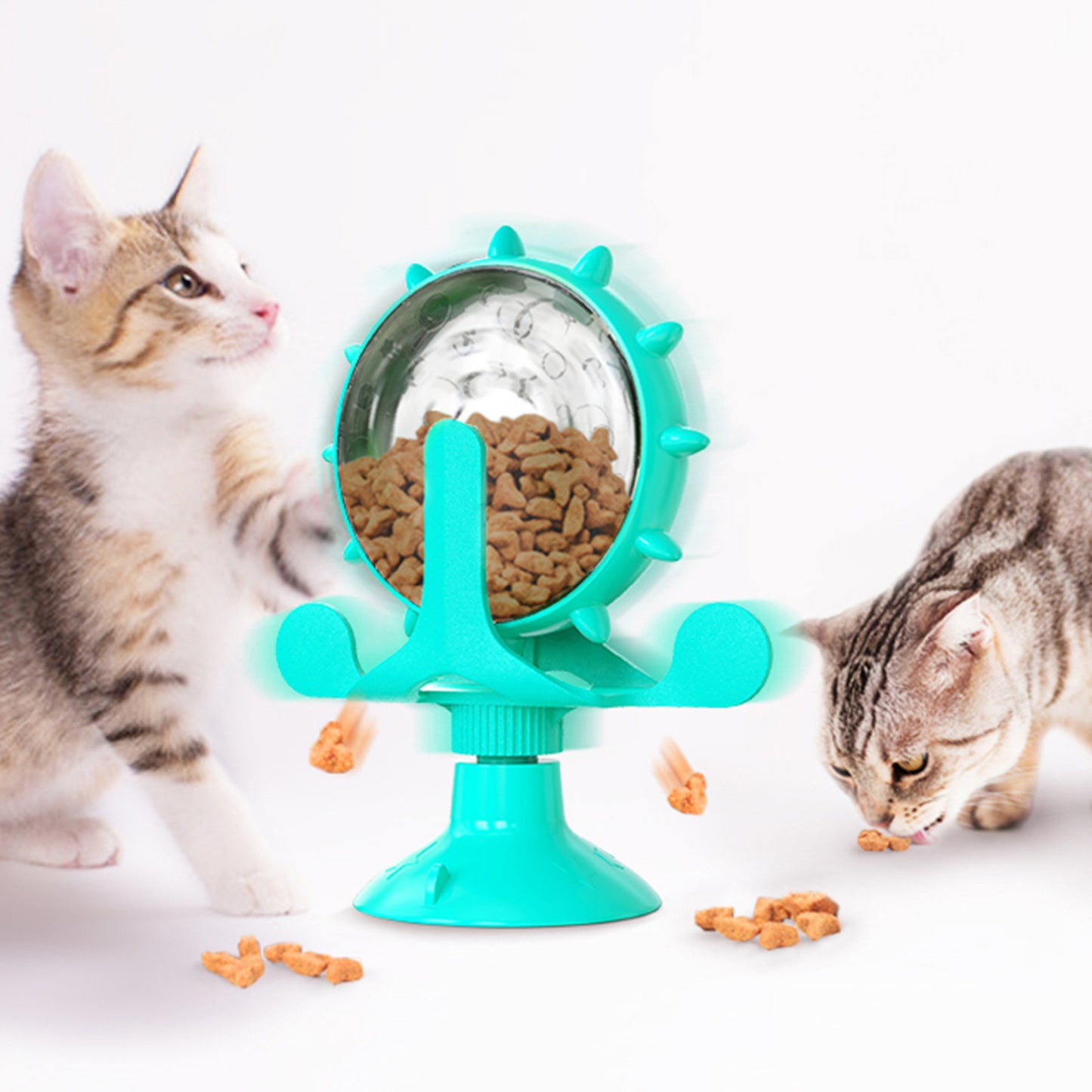Pet Supplies Amazon Windmill Cats Dogs Toys Cat Supplies Funny Cat Leaking Ball Automatic Feeder