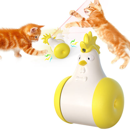 Amazon's new pet toys, laser chicken cat toys, entertainment self-hey interactive cat toys cross-border wholesale