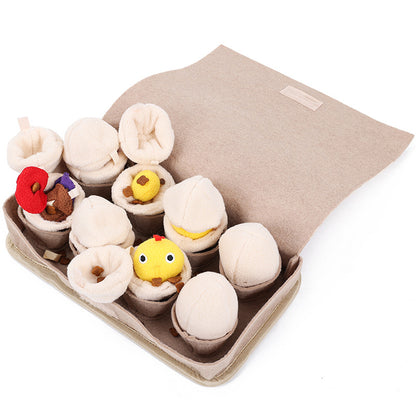 New Egg Blind Box Sniffing Pet Supplies Interactive Playing Pet Toys Hiding and Leaking Food Interactive Dog Toys