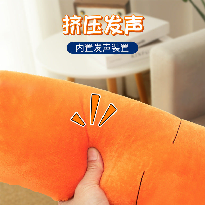 Dog Toys Boredom Relief Artifact Dog Carrots Chewable Grinding Teeth Sounding Teddy Puppy Golden Retriever Pet Supplies