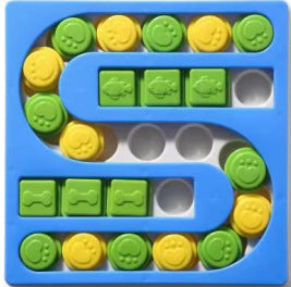 Amazon's hot-selling factory direct-selling S-shaped square pet educational toys dog snacks toys pet supplies