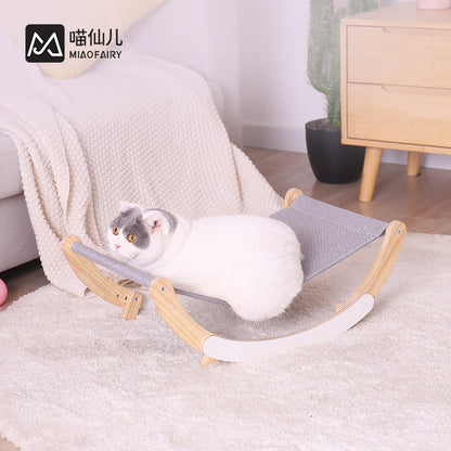 Cat rocking bed, summer cat bed, cat toys, cat supplies, pet rocking chair, cat hammock