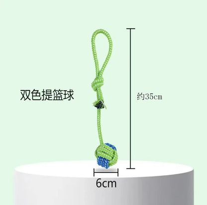 New dog toy chew rope strong and bite-resistant dog teething stick self-entertaining medium and large dog toys pet supplies