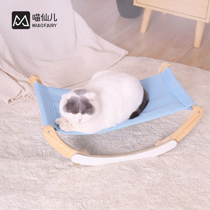 Cat rocking bed, summer cat bed, cat toys, cat supplies, pet rocking chair, cat hammock