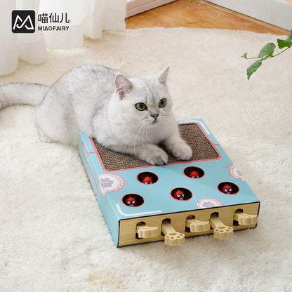 Wholesale cat toys, hamsters, corrugated cat scratching board, funny cat toys, multifunctional cat toys, pet supplies