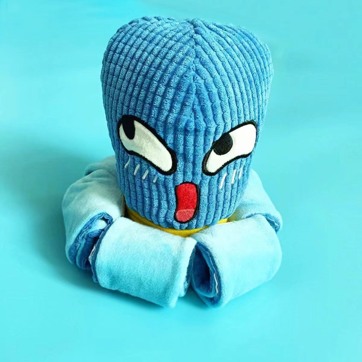 Dog Toys Pet Products Leather Shell Foreign Trade Toys Plush Dog Sounding Toy Cat Pet Octopus Six Claws Factory