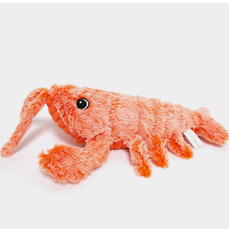 Pet Gravity Electric Jumping Shrimp Cat Self-Hi Toys Catnip Amusing Cats Relieving Boredom Teeth Grinding Simulation Pet Toys