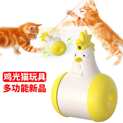 Amazon's new pet toys, laser chicken cat toys, entertainment self-hey interactive cat toys cross-border wholesale
