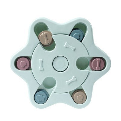 Amazon's new pet toys dog food turntable eating anti-choking tableware dog bowl supplies