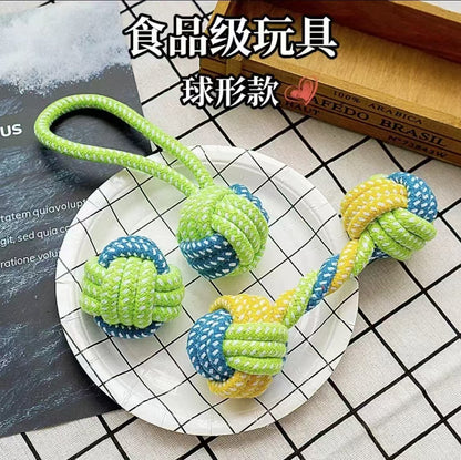 New dog toy chew rope strong and bite-resistant dog teething stick self-entertaining medium and large dog toys pet supplies
