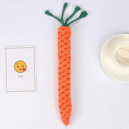 Amazon new pet toys dog cotton rope toys medium and large dog chew-resistant teething big dog toys wholesale