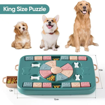 Pet supplies factory wholesale company new hot Amazon dog toys Yizhi slow leak feeder puzzle