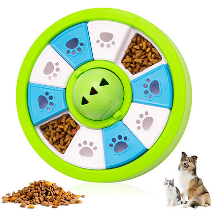 Amazon dog toys pet slow food bowl dog bowl training sound leaking food tray cat toys dog educational toys