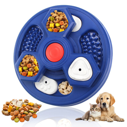 Amazon dog toys pet slow food bowl dog bowl training sound leaking food tray cat toys dog educational toys