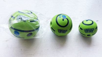 Cross-border dog toys to relieve boredom artifact rolling screaming ball bite-resistant grinding teeth self-entertainment alone is not bad pet sound ball