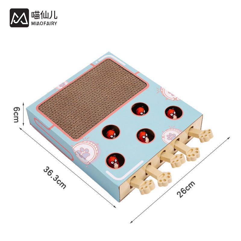 Wholesale cat toys, hamsters, corrugated cat scratching board, funny cat toys, multifunctional cat toys, pet supplies