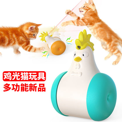 Amazon's new pet toys, laser chicken cat toys, entertainment self-hey interactive cat toys cross-border wholesale