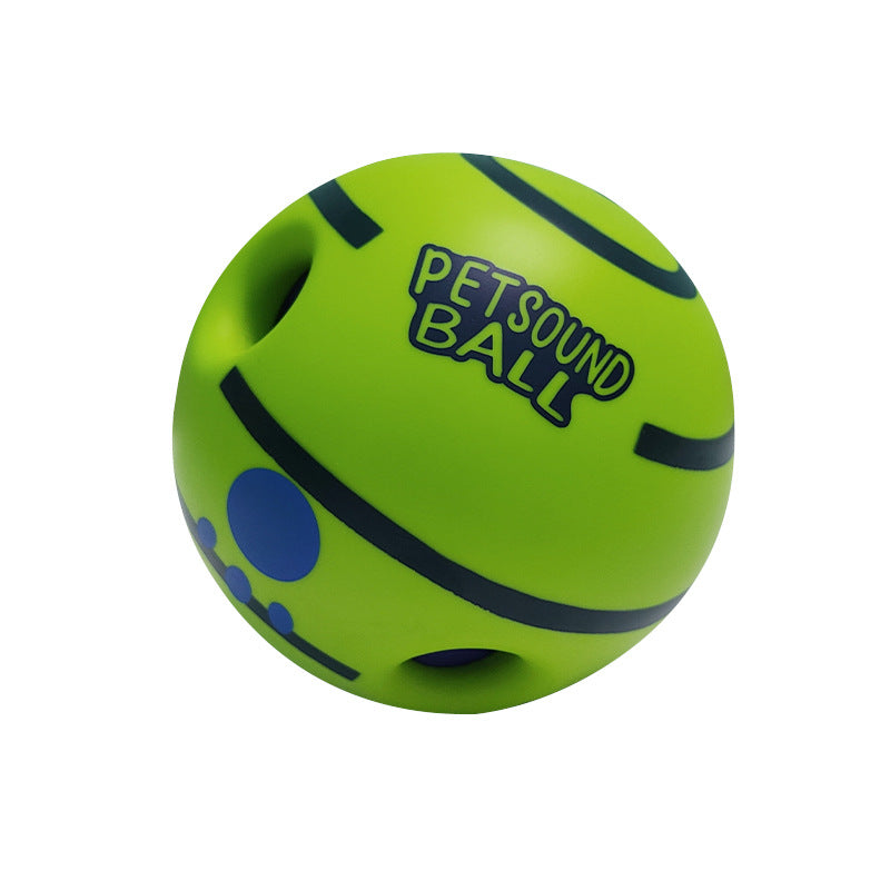 Cross-border dog toys have sound and bite-resistant pet sound toy balls that can't be chewed and broken dog toys to entertain and relieve boredom dog balls