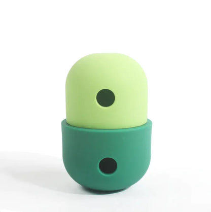 New 2 In 1 Pet Toys Products Dog Leakage Toy Ball Silicone Pet Supplies